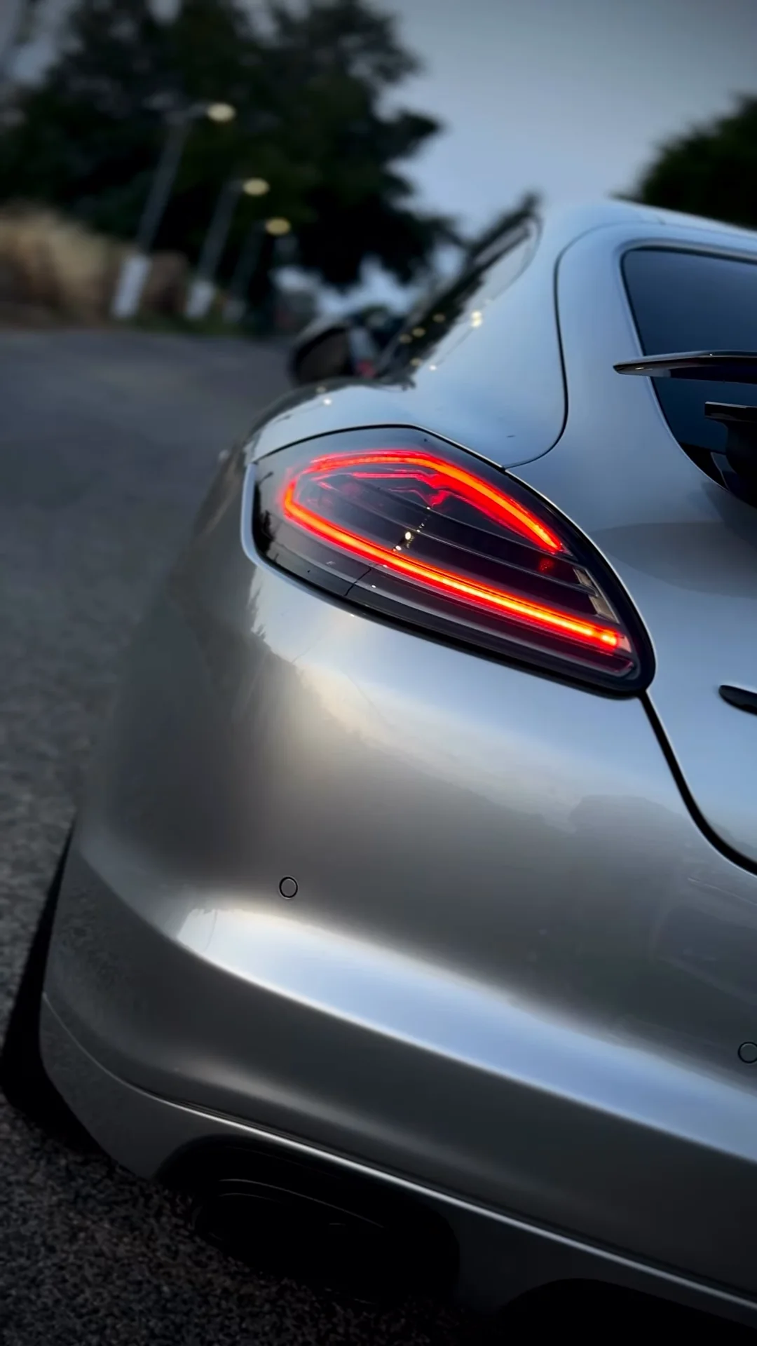 Zadné LED svetlo Porsche Panamera